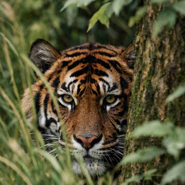 Harimau Sumatra di Hutan