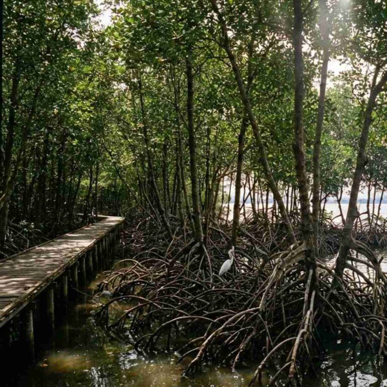 Hutan Mangrove di Pesisir Jakarta