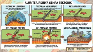 Proses Terjadinya Gempa Tektonik